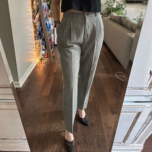 088: vintage Pendleton, hundred percent wool pants made in Portland, Oregon